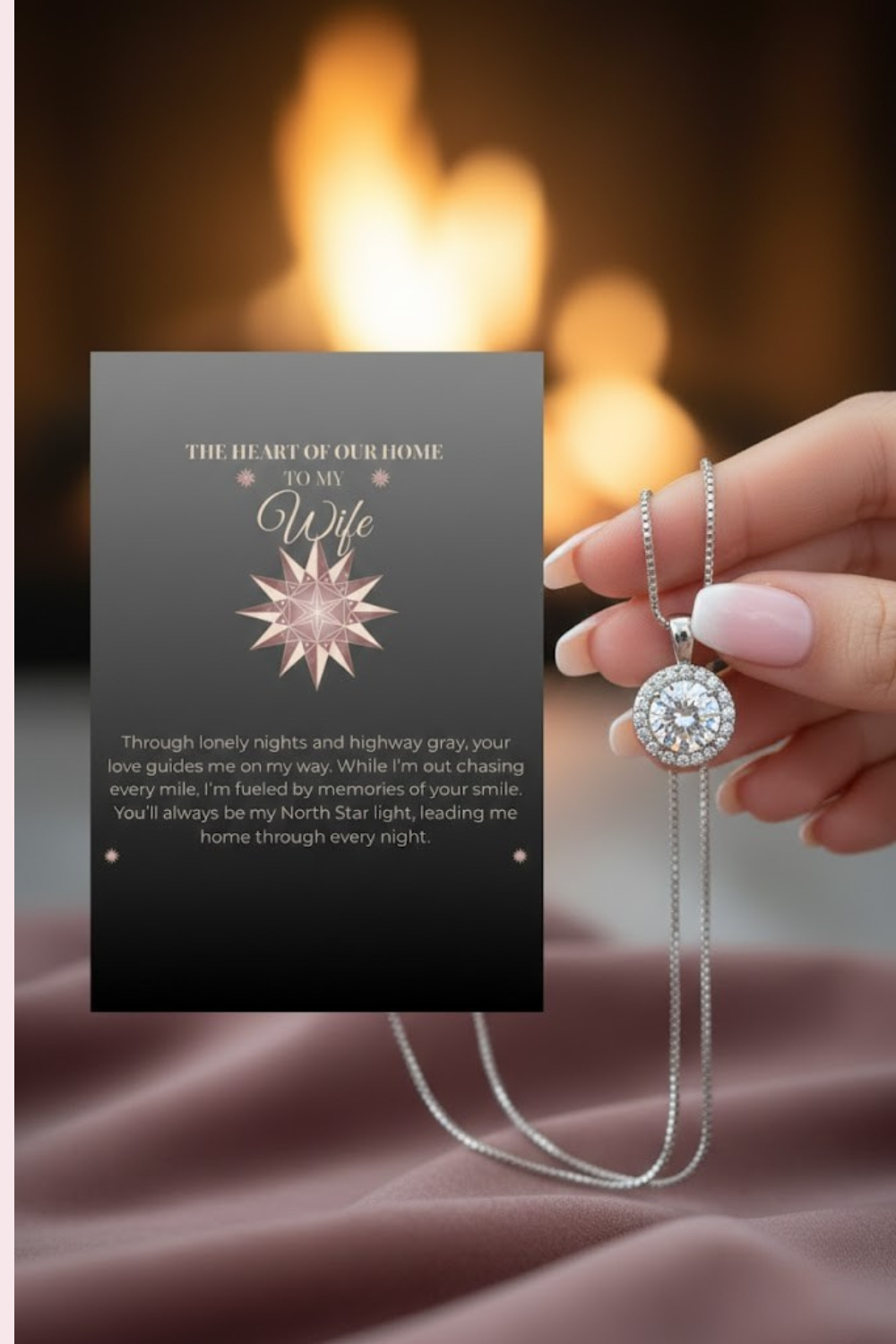 Truckers Wife Gifts - Eternal Memories Necklace