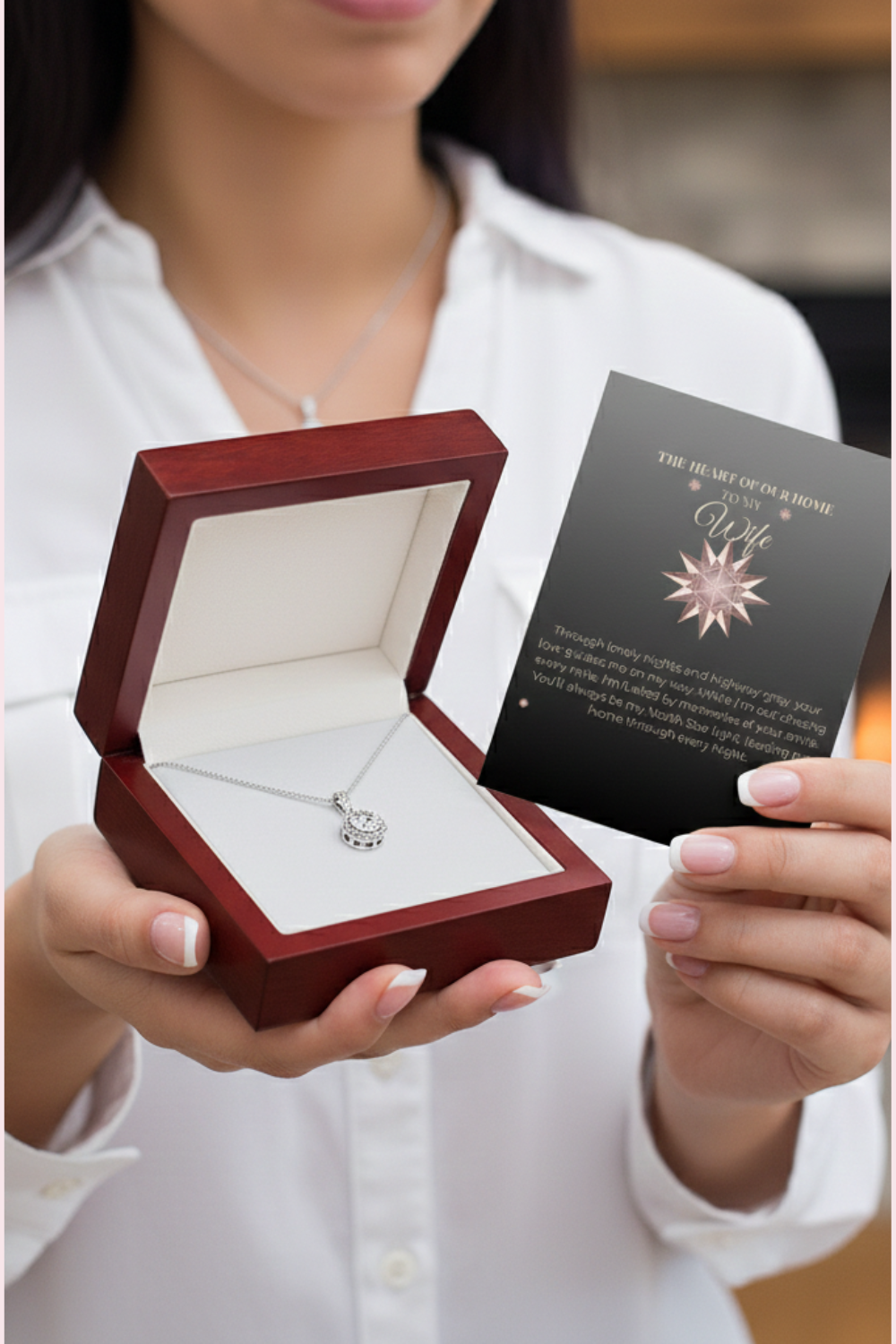 Truckers Wife Gifts - Eternal Memories Necklace