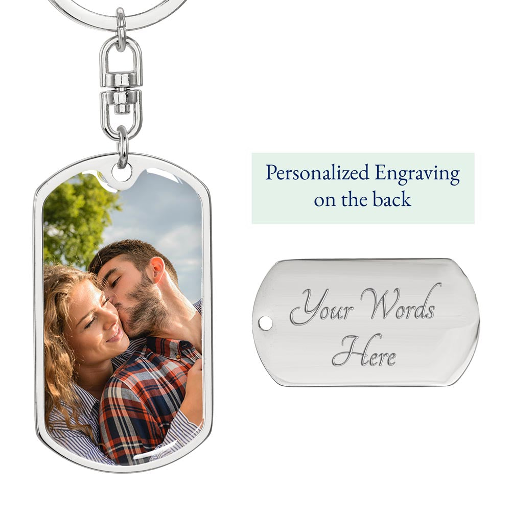 Truckers Soulmate Gifts - Customized Keepsake Whisper Keychain