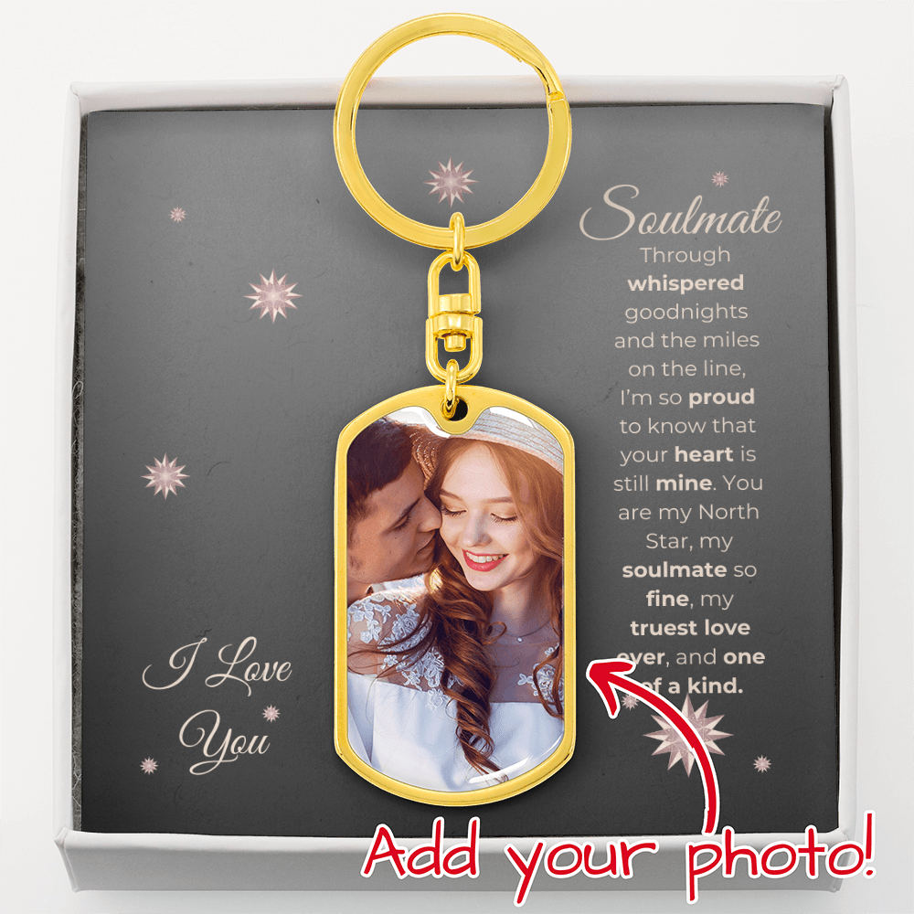 Truckers Soulmate Gifts - Customized Keepsake Whisper Keychain
