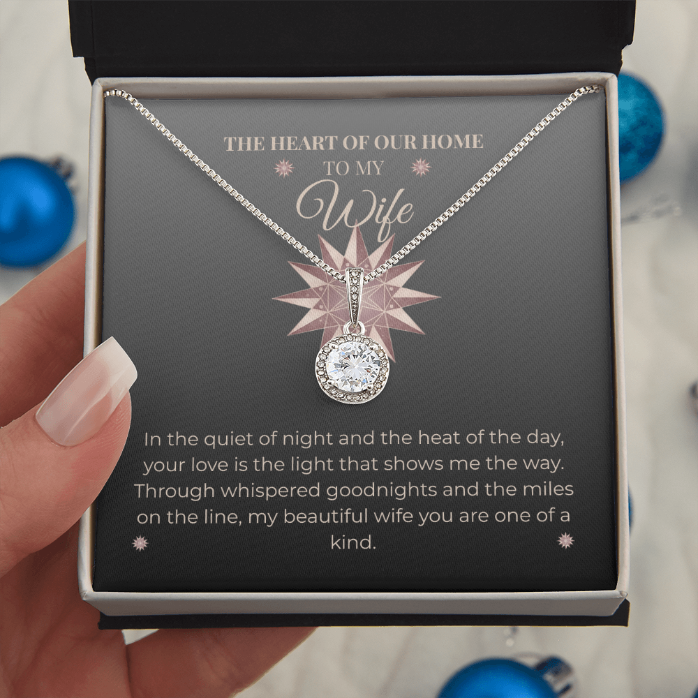 Truckers Wife Gifts - Eternal Whisper Necklace