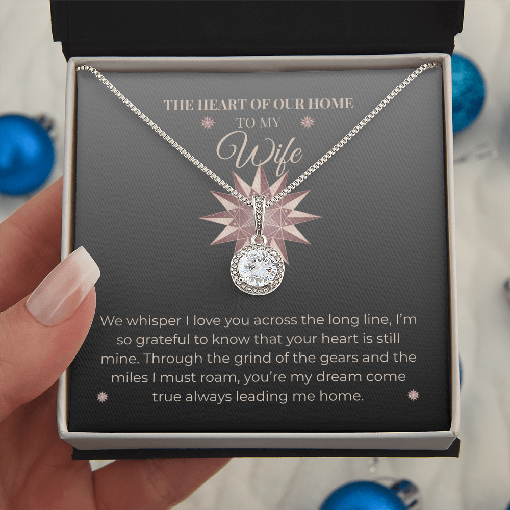 Truckers Wife Gifts - Eternal Dream Necklace
