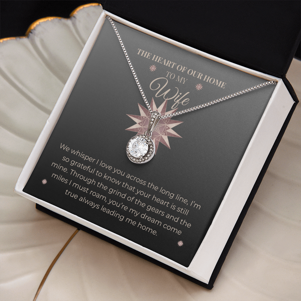 Truckers Wife Gifts - Eternal Dream Necklace