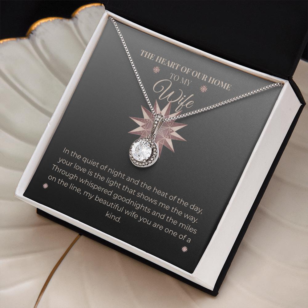 Truckers Wife Gifts - Eternal Whisper Necklace