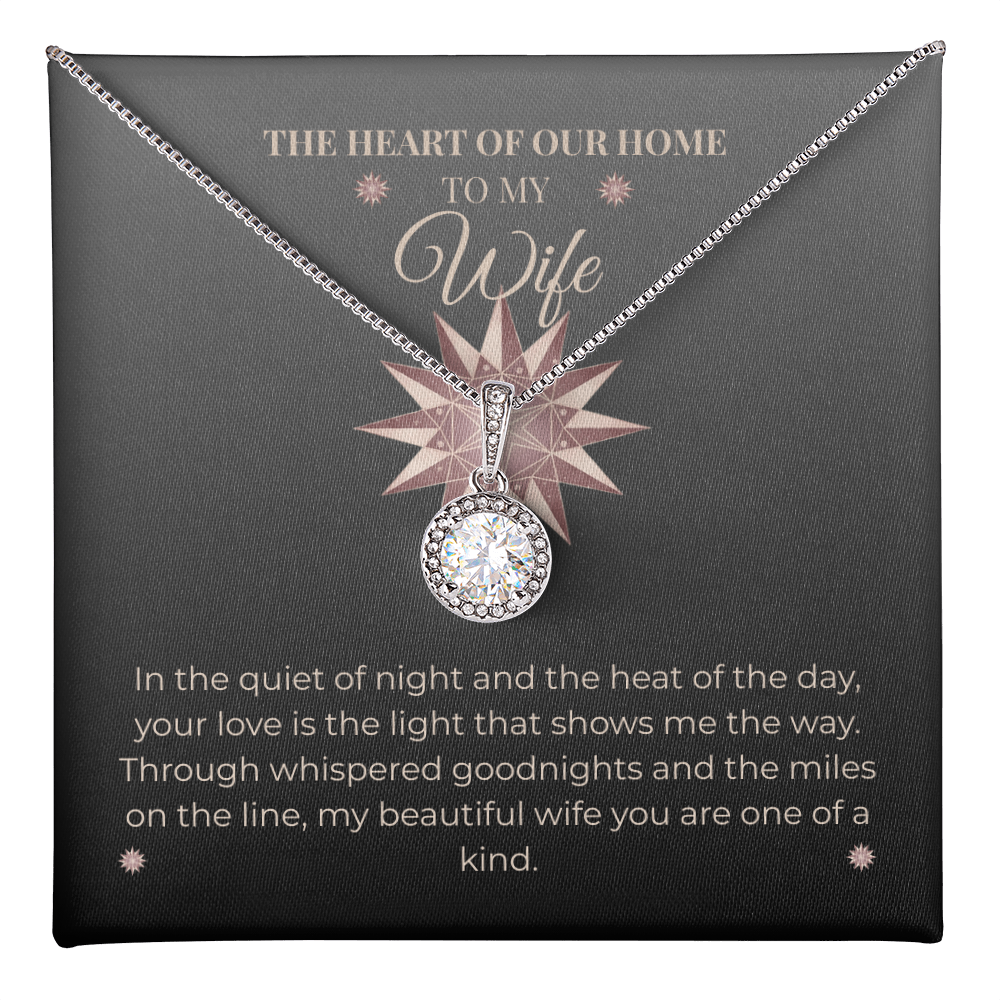 Truckers Wife Gifts - Eternal Whisper Necklace