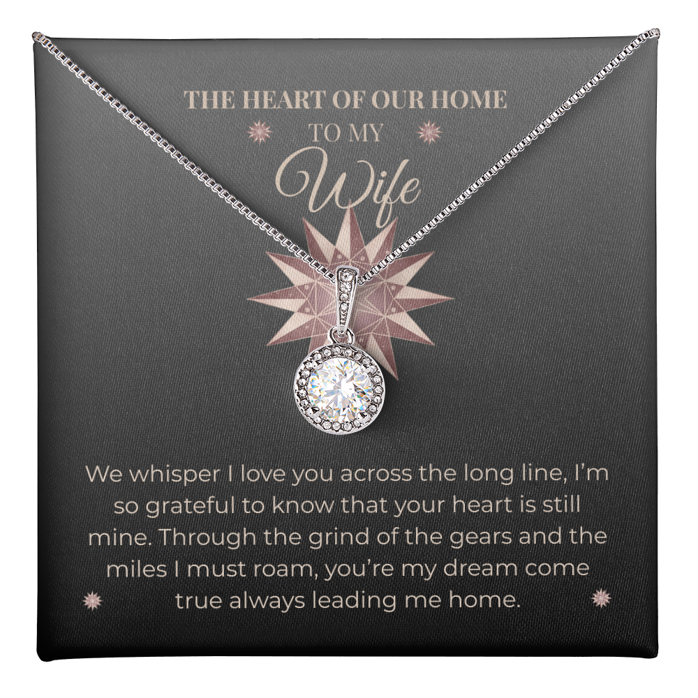 Truckers Wife Gifts - Eternal Dream Necklace