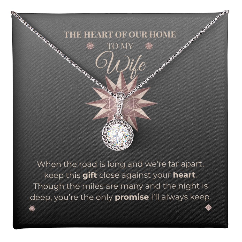 Truckers Wife Gifts - Eternal Promise Necklace
