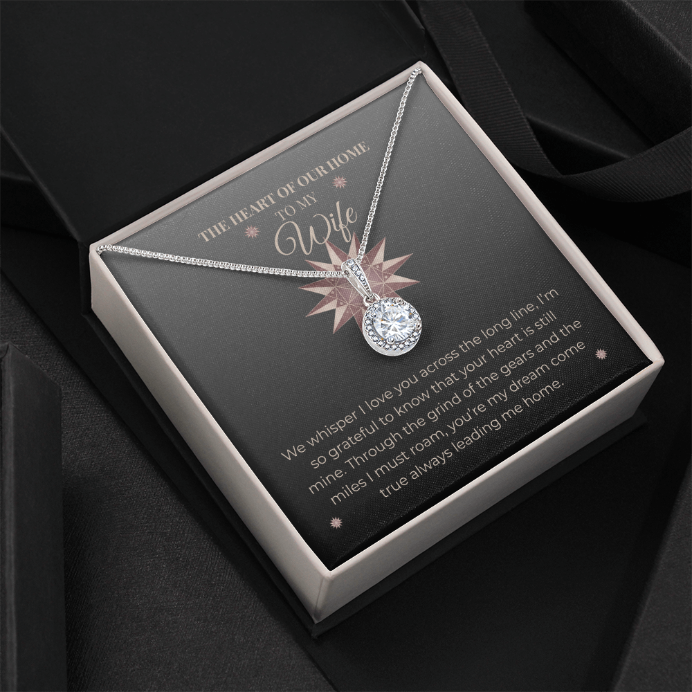 Truckers Wife Gifts - Eternal Dream Necklace
