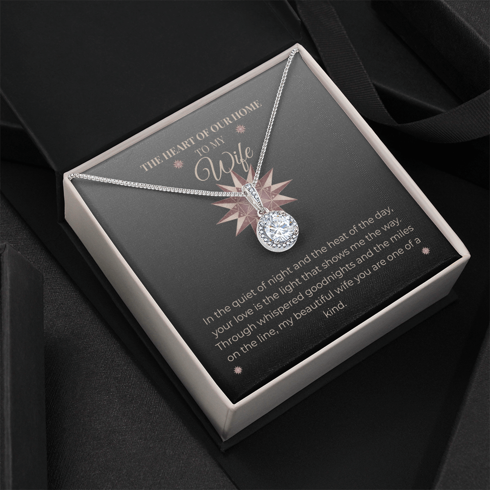 Truckers Wife Gifts - Eternal Whisper Necklace