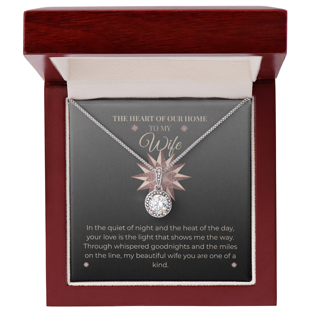 Truckers Wife Gifts - Eternal Whisper Necklace