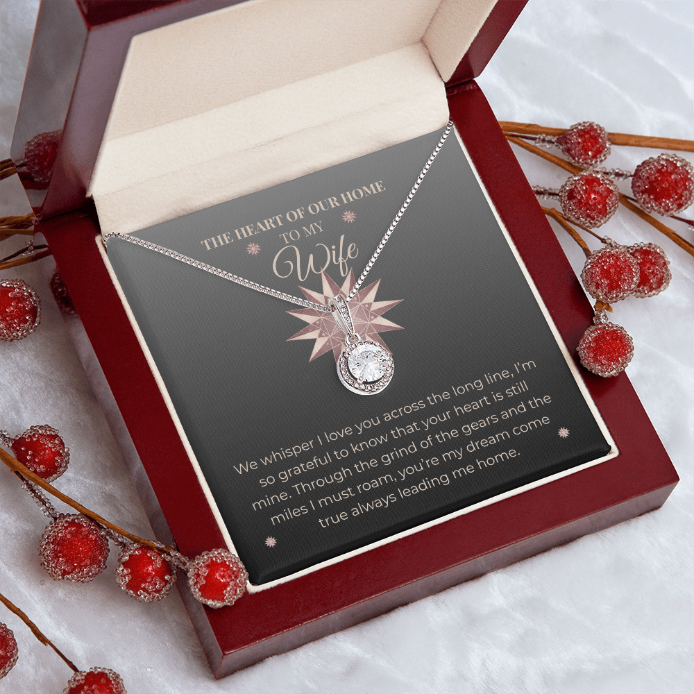 Truckers Wife Gifts - Eternal Dream Necklace
