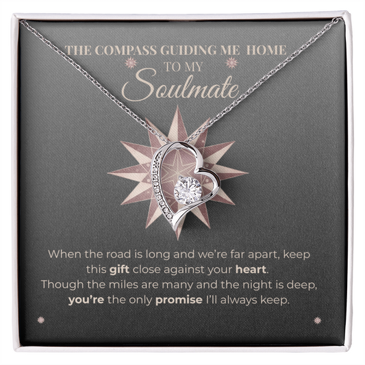 Trucker Soulmate Gift - Forever Promise Necklace