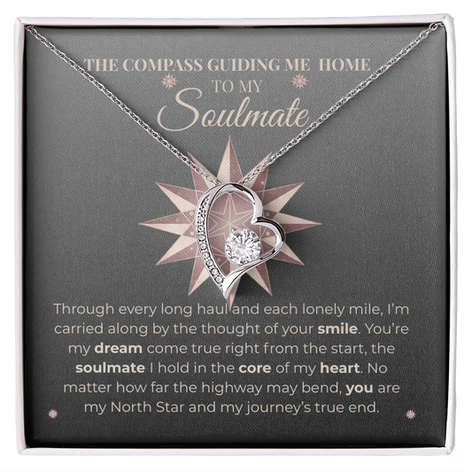 Trucker Soulmate Gift - Forever Dream Necklace