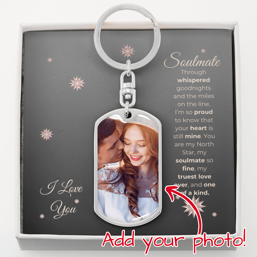 Truckers Soulmate Gifts - Customized Keepsake Whisper Keychain